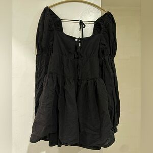 Elegant Black Women's Top